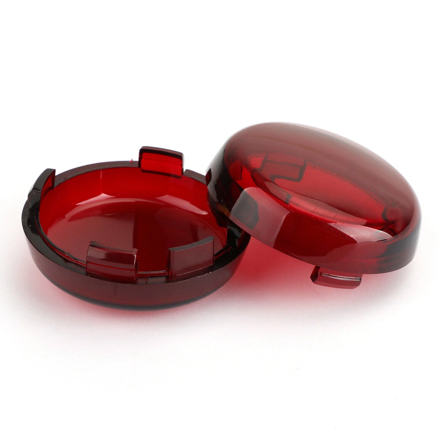 Red Plastic Indicator Lens Cover for Harley Road King TourGlide (1994-2001)