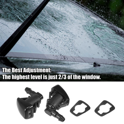 11pcs Front Windshield Washer Nozzle Kit for Jeep Grand 2011-2018