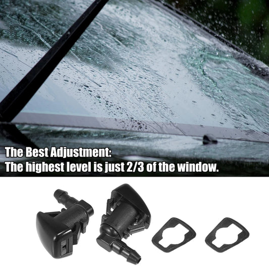 11pcs Front Windshield Washer Nozzle Kit for Jeep Grand 2011-2018