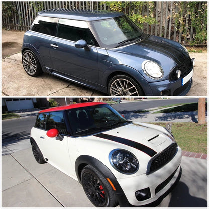 Chrome Headlight Trim Rings for Mini Cooper R55 R56 (2007-2015)
