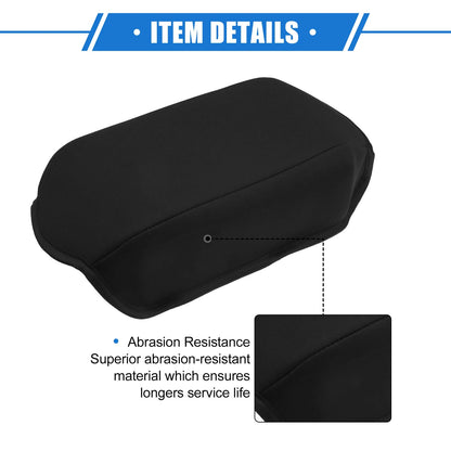 Armrest Protector Cover Pad for Jeep Renegade (2015-2021) Neoprene Black