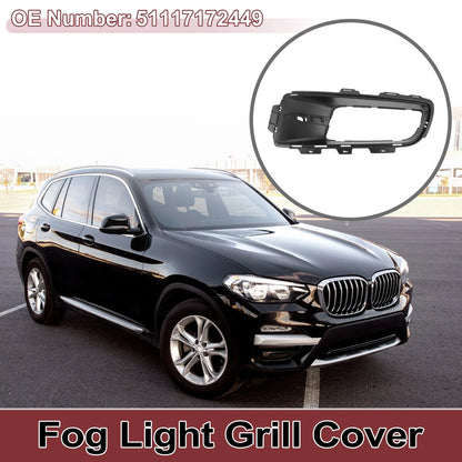 Front Left Fog Light Grill for BMW X5 2007-2010 (2007-2010)
