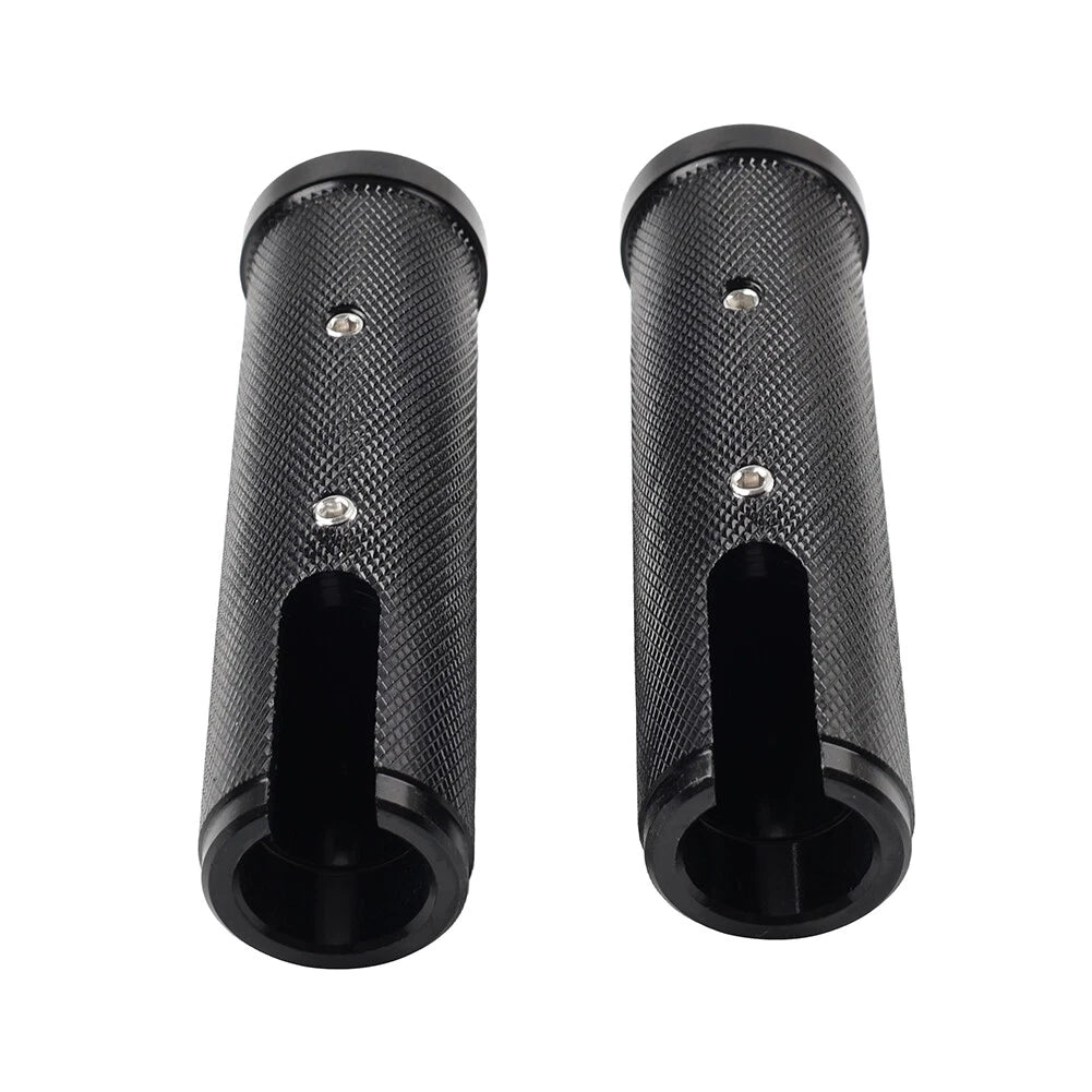 Black Front Foot Pegs for Honda Cross Cub 110 (2017-2023)