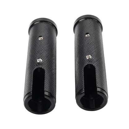Black Front Foot Pegs for Honda Cross Cub 110 (2017-2023)