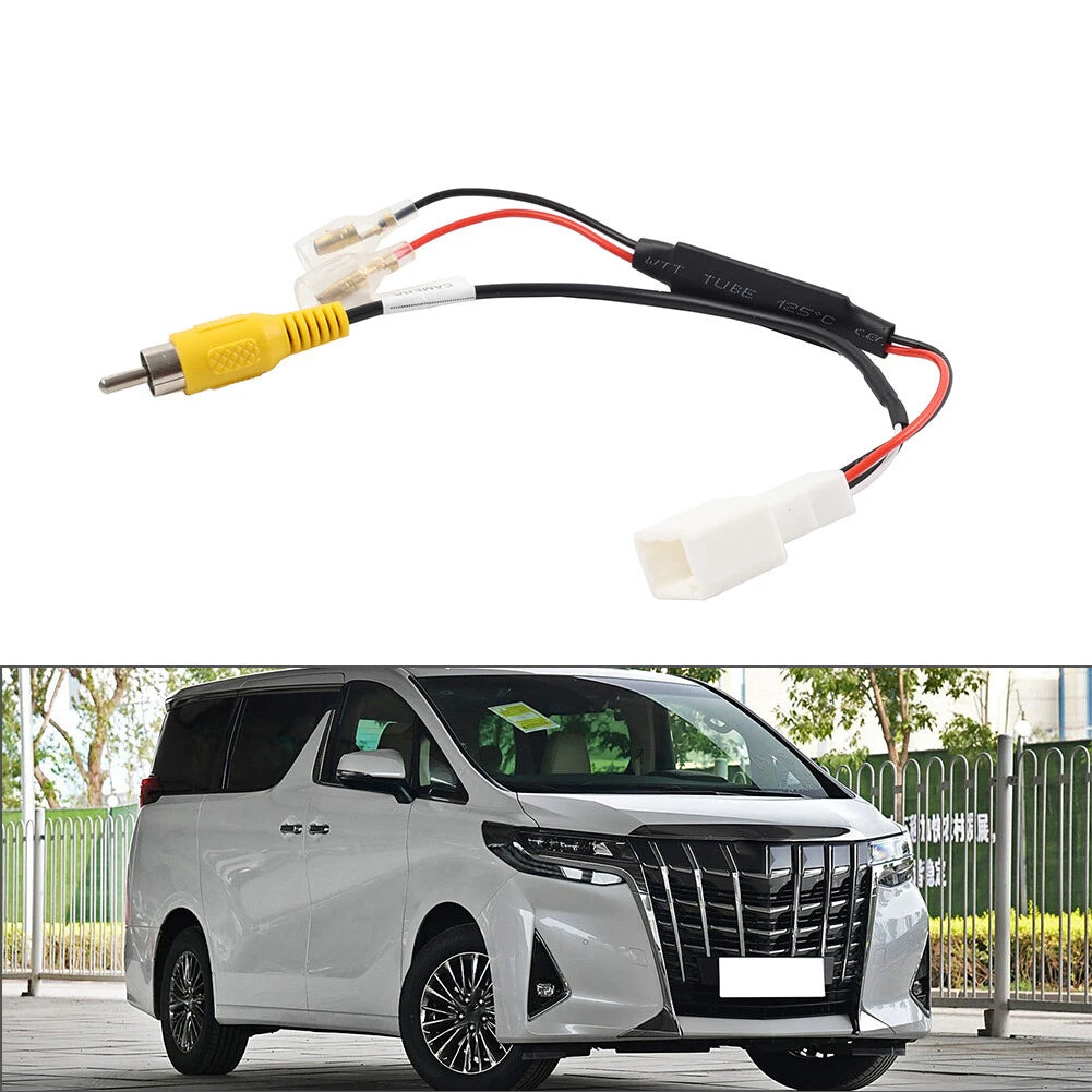 Reverse Camera Video Adapter for Toyota Alphard Noah Prius Previa (2001-2023)