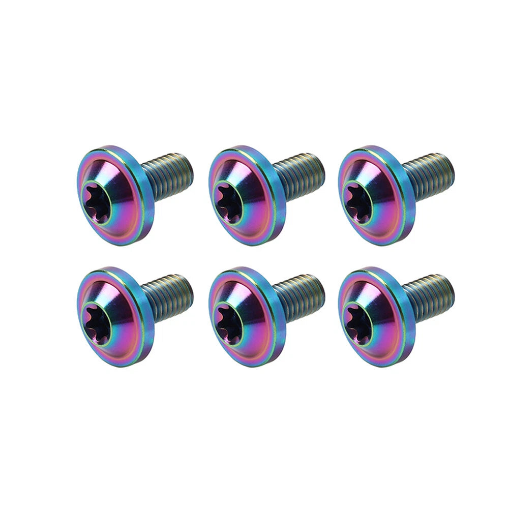6 x M5x30mm Alloy Torx Head Screws for Bike Motorcycle
