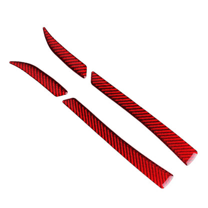 4 x Carbon Fiber Rearview Mirror Covers for Ford Mustang (2015-2019)