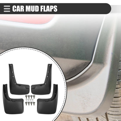 Car Mud Flaps Splash Guards Set for Jeep Liberty (2008-2012)