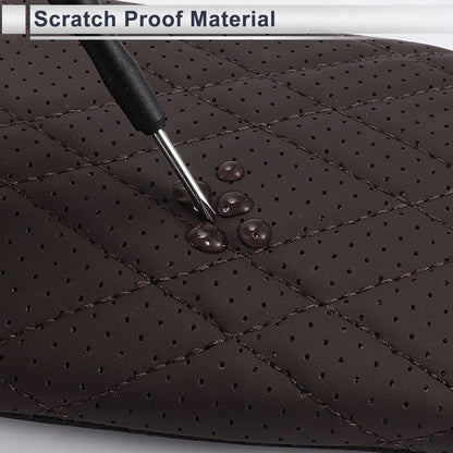 Center Console Cover for BMW 5 Series G30 2018-2023 Dark Brown 1 x Set