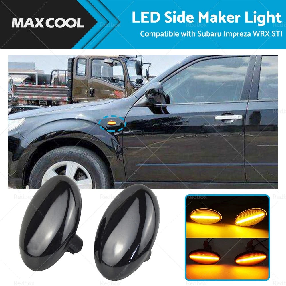 LED Side Marker Lights for Subaru Impreza WRX STI (2008-2014)