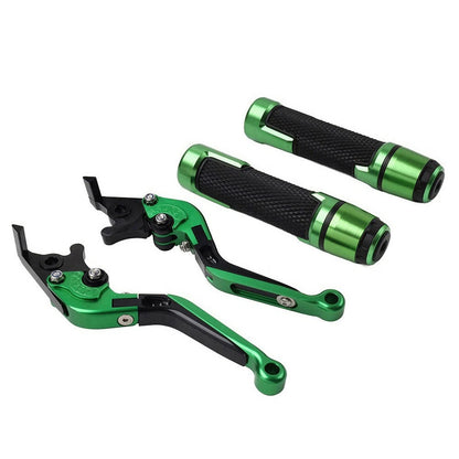Folding Extendable Brake Clutch Levers Grip Set for Kawasaki ZX10R/SE (2016-2023)