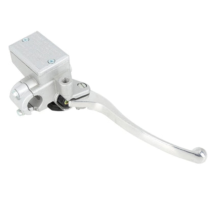 Front Silver Tone Motorcycle Brake Master Cylinder Pump Lever for Honda CBT125