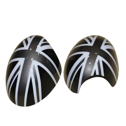 Grey Union Jack Side Mirror Cover Trim For Mini Cooper Countryman F56 F57 F55