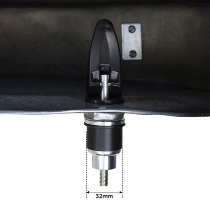 Quick Release Saddlebag Backrest Spools for Indian Chieftain (2014-2024)