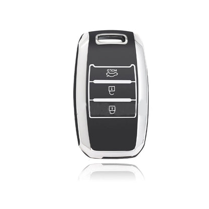 KIA Remote Key Shell Case Cover for RIO3, K2, K3, K4, K5, Picanto, Optima, Soul (various years)
