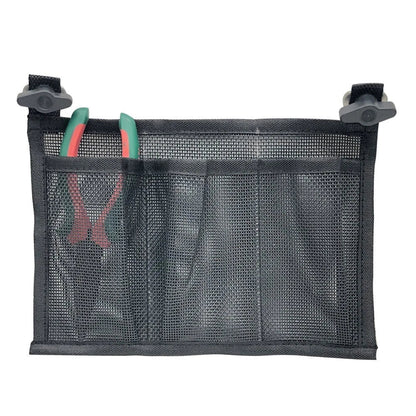 Mesh Nylon Storage Bag Pouch for Yacht, Boat, Tackle Accessories 24x17cm