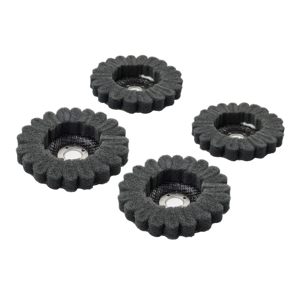 Nylon Fiber Flap Polishing Buffing Disc Wheel 100mm for Angle Grinder