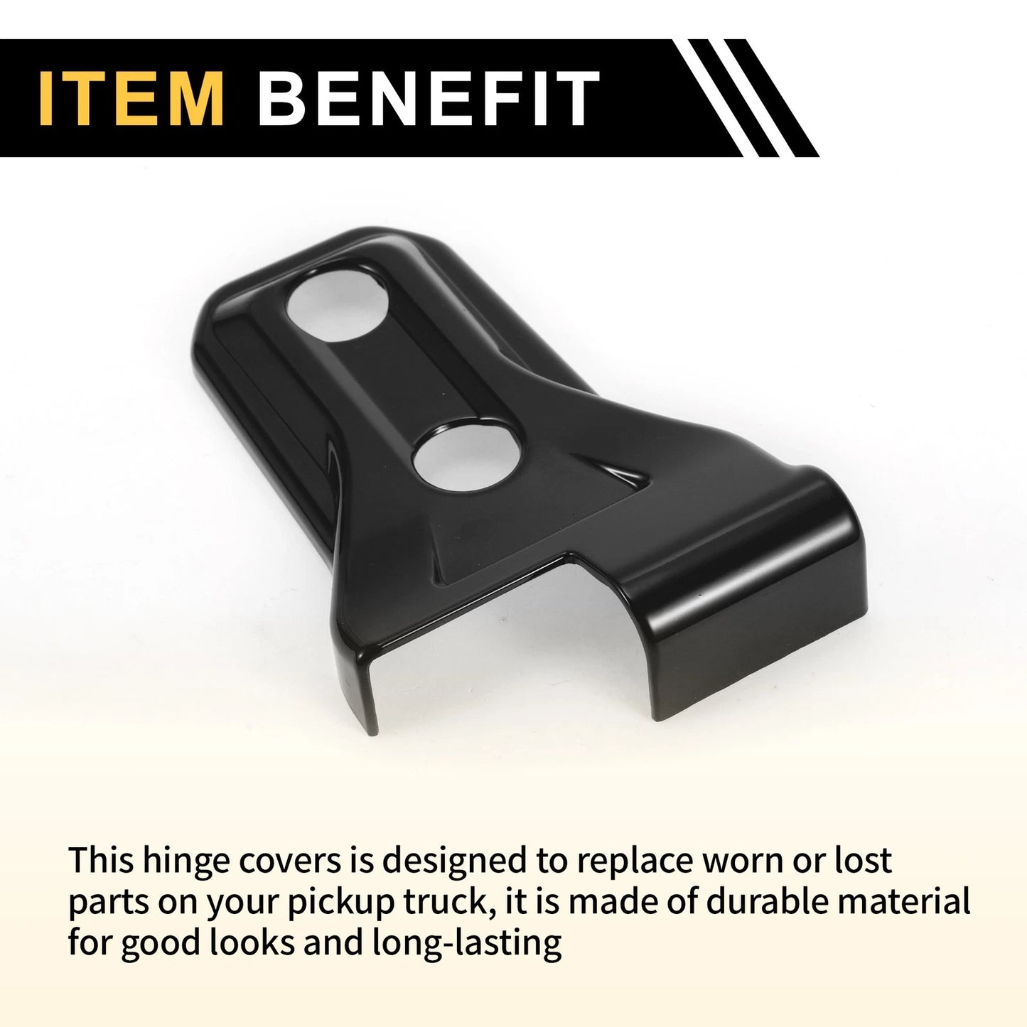 Door Handle Hinge Cover Trim for Jeep Wrangler JL Gladiator (2018-2023)