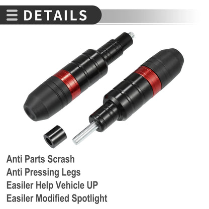 Red  Motorcycle Frame Slider Exhaust Anti Crash Protector for Honda