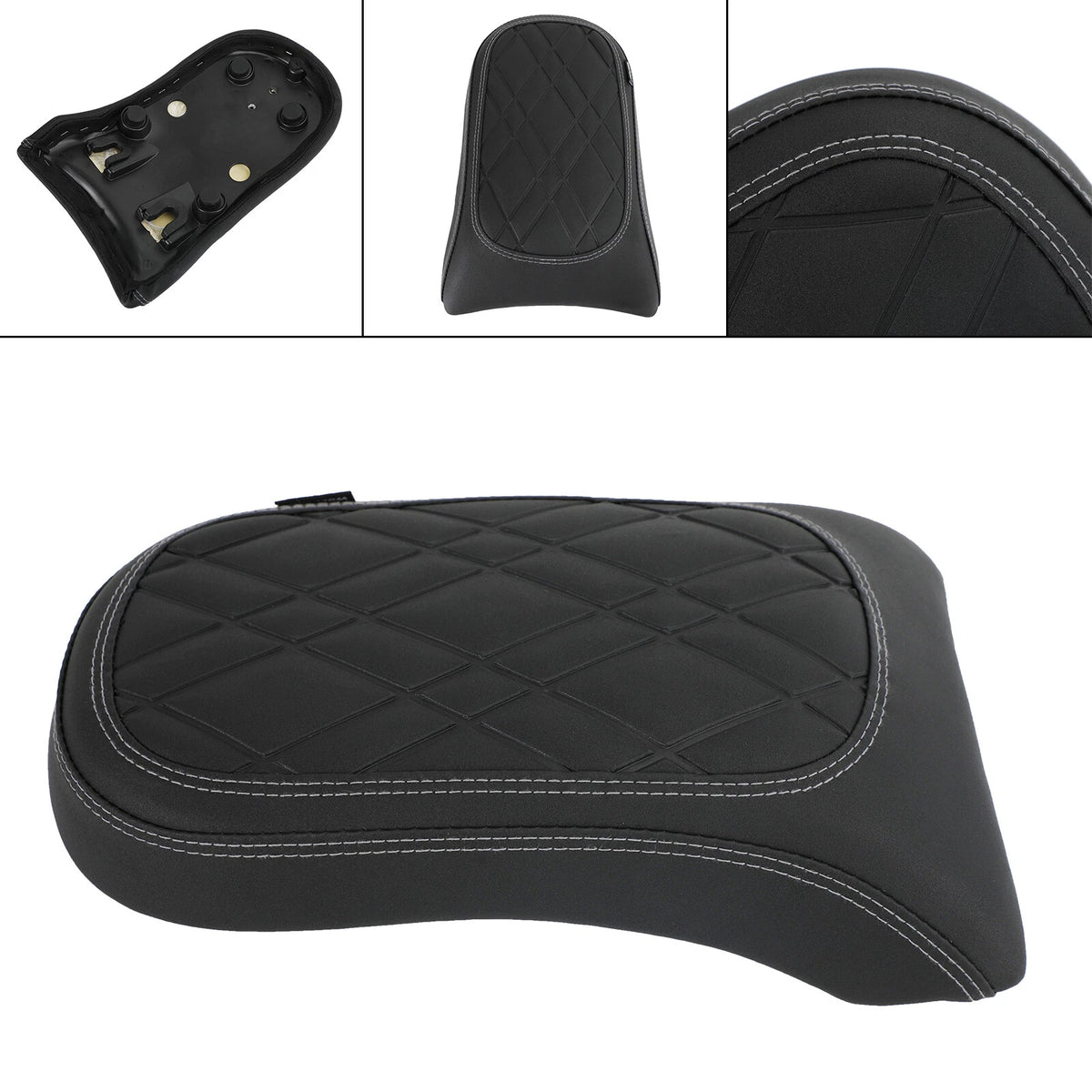 Thicken Passenger Rear Seat Cushion Black Mesh for BMW R18 (2020-2022)