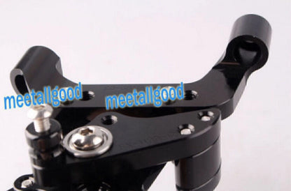 CNC Adjustable Rearsets Foot Pegs for DUCATI 1199 (2012-2014) Black
