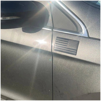 Black USA American Flag Car Trunk Emblem Badge Universal