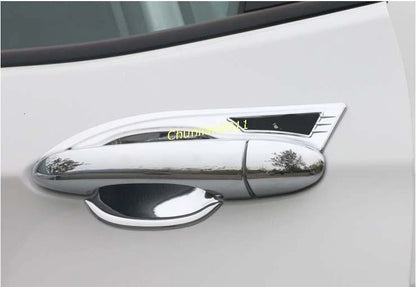 Chrome Door Handle Cover Trim for Jeep Compass (2017-2021)