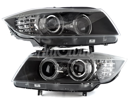 Bi-Xenon Headlights for BMW 3 Series E90LCI E91LCI (2007-2013) - Genuine Pair