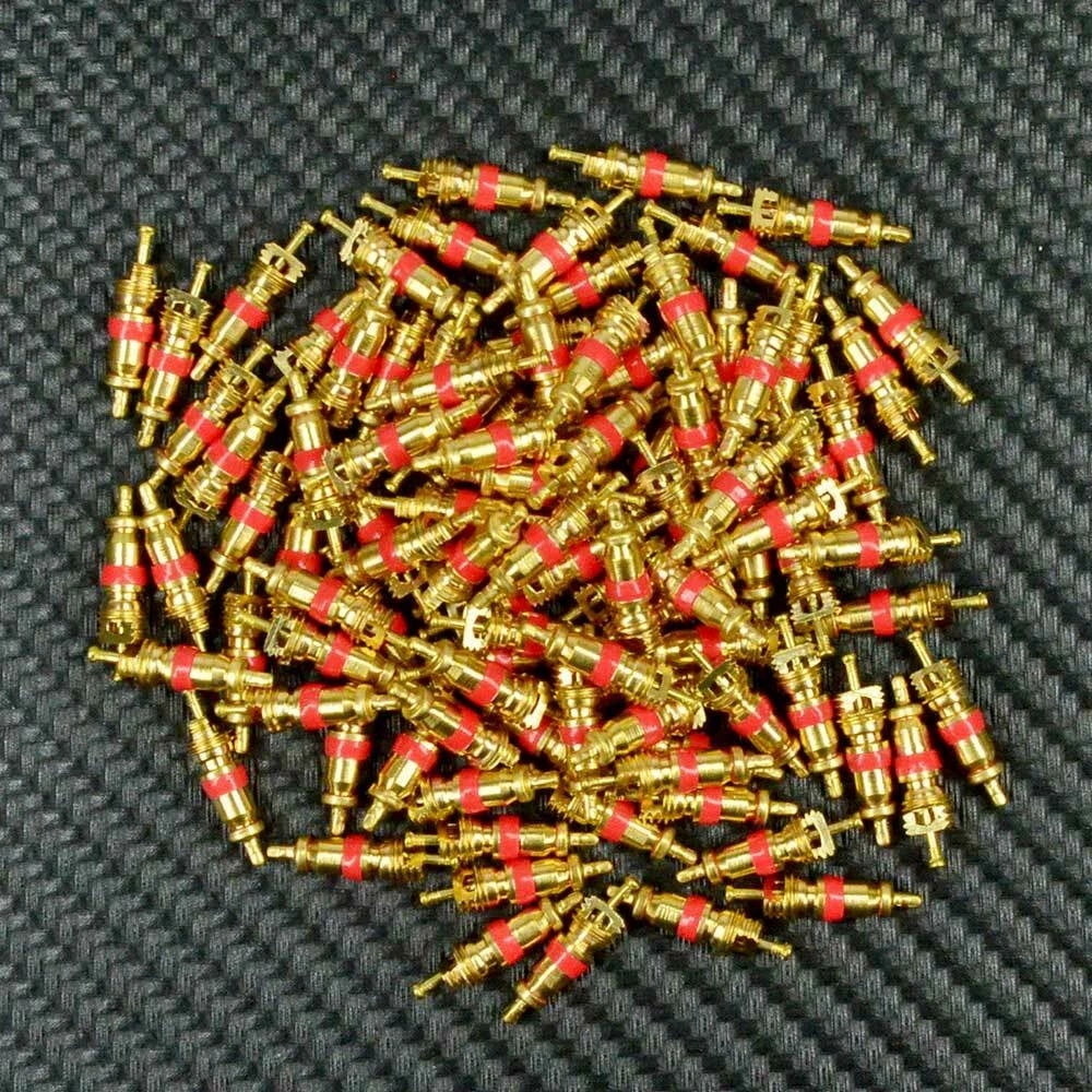 100 Pcs Valve Stem Core for TPMS Universal US
