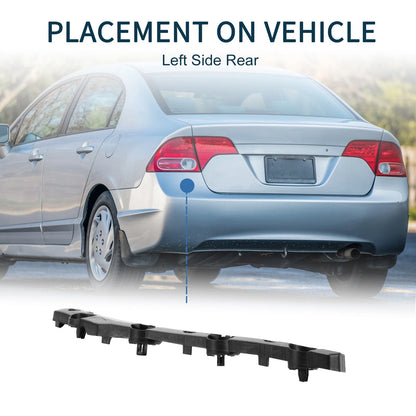 Left Rear Bumper Retainer Bracket for Nissan Versa (2020-2022)