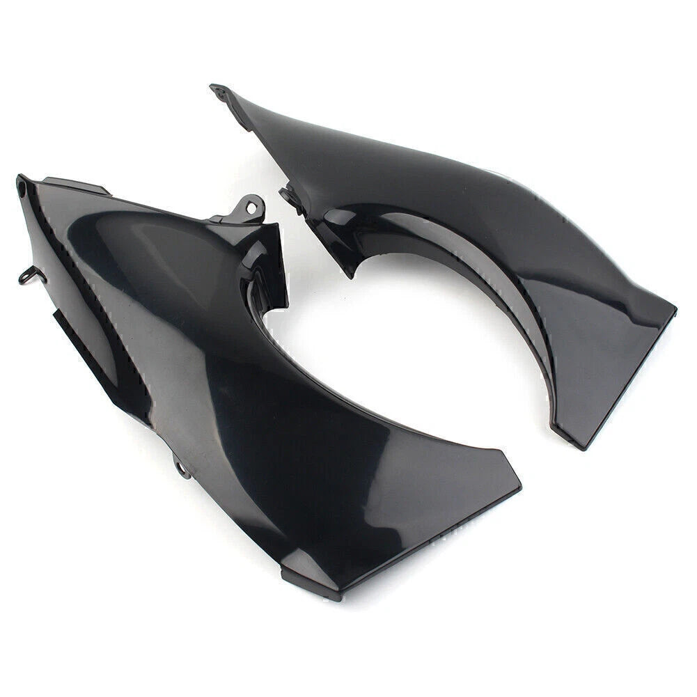 Black ABS Air Duct Tube Covers for Kawasaki ZX12R (2000-2001)
