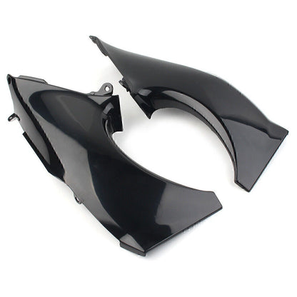 Black ABS Air Duct Tube Covers for Kawasaki ZX12R (2000-2001)