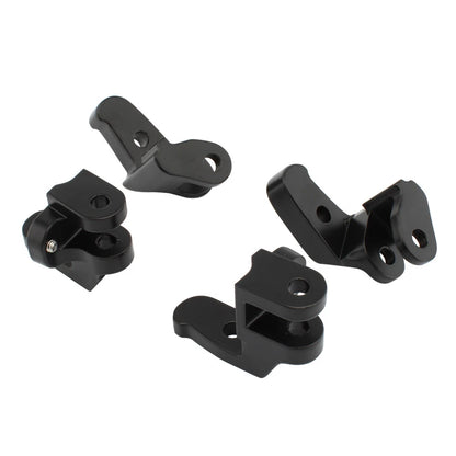 Front Driver Floorboard Relocation Brackets for Harley Touring Road Glide (2009-2023)