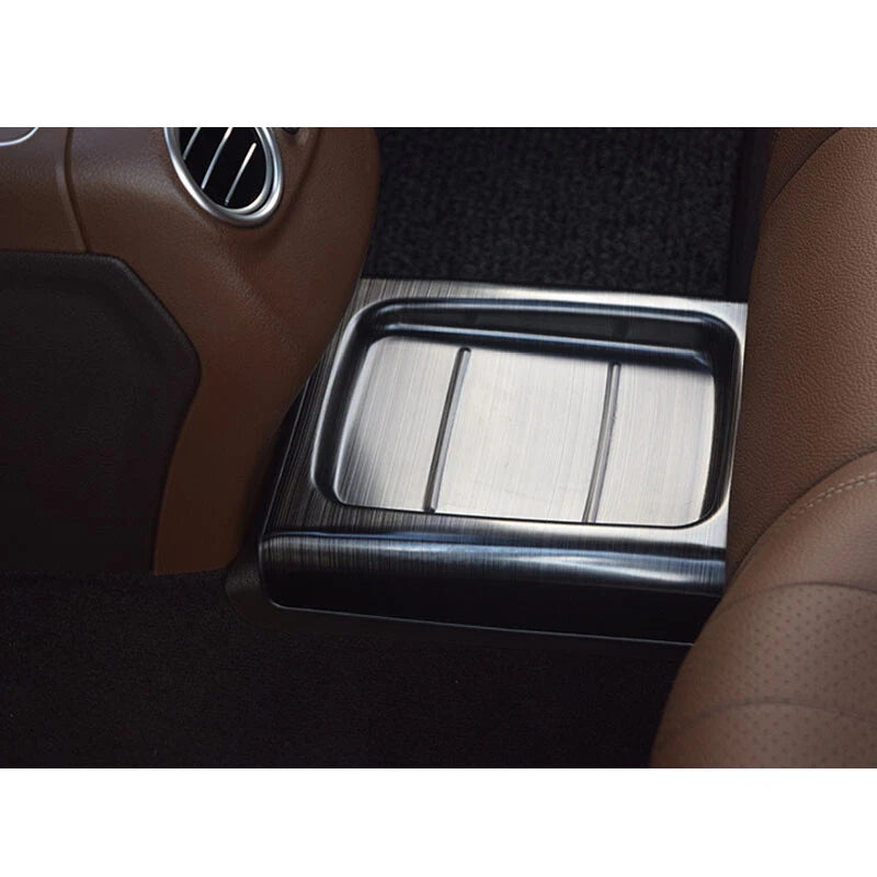 Metal Rear Middle Bridge Panel Trim Interior For Benz E-Class E300 W213 2016-18
