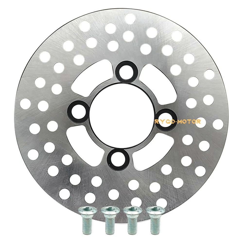 Front Brake Disc Rotor W/Stud Bolts for Yamaha Raptor 250 350 660 660R 700