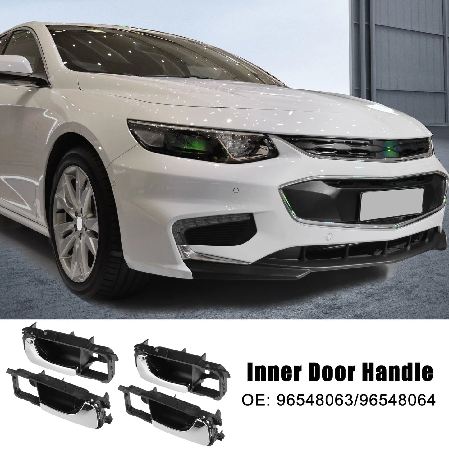 2 x Door Handles for Chevrolet Optra (2004-2005)