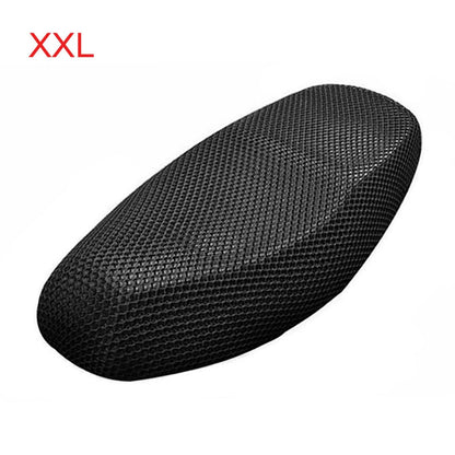 34.6x20.4 XXL Motorcycle Net Seat Cover Breathable Cushion Mesh