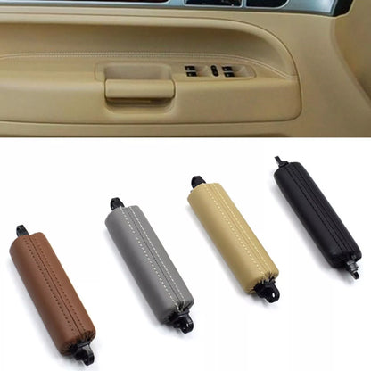 Beige Leather Inner Door Pull Handle for VW Touareg (2003-2010)