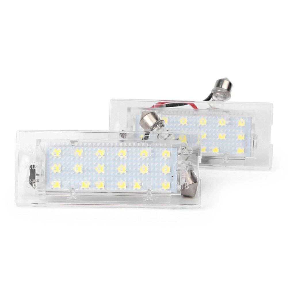 LED License Plate Lights for BMW X5 E53, X3 E83 (2003-2009)