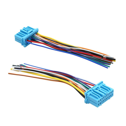 DC 12V Car Auto Male DVD Radio Wire Harness Adapter Cable for Honda