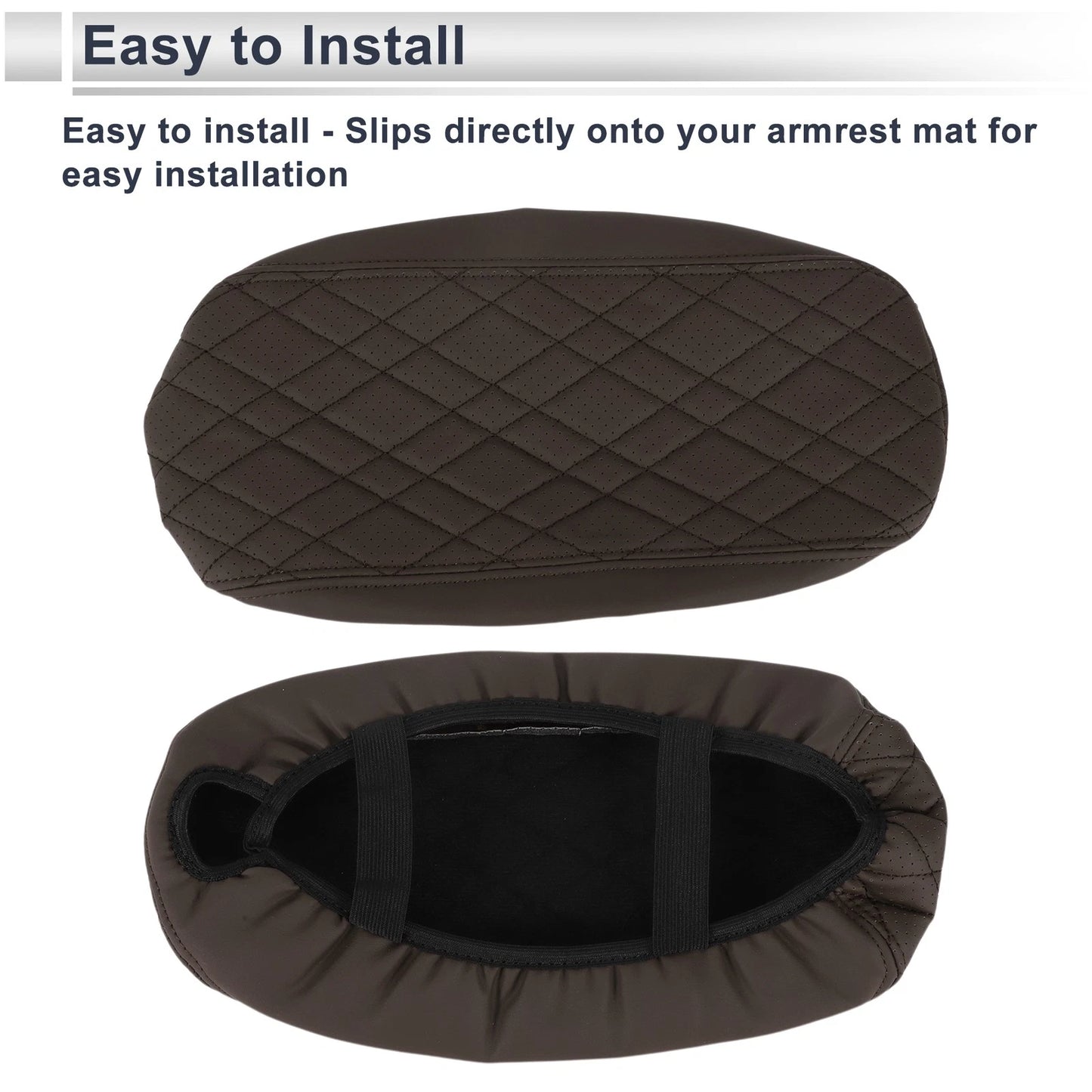Center Console Cover for BMW 2 Series (2017-2023) Deep Brown 1 Pc