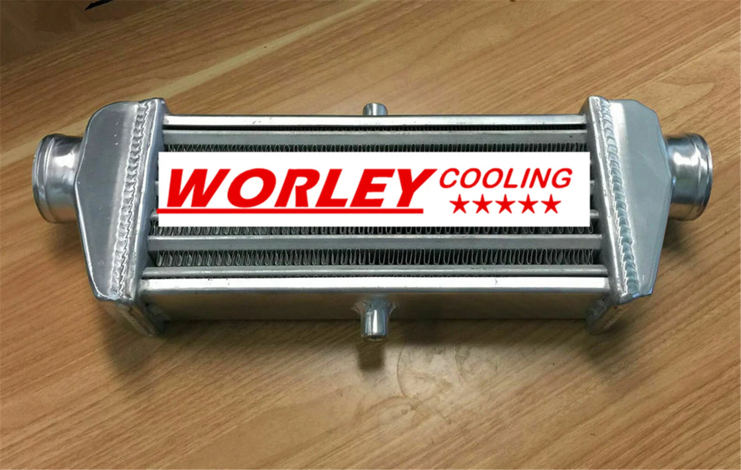 280 x 130 x 50 mm Front Mount Aluminum Turbo Intercooler for QLD