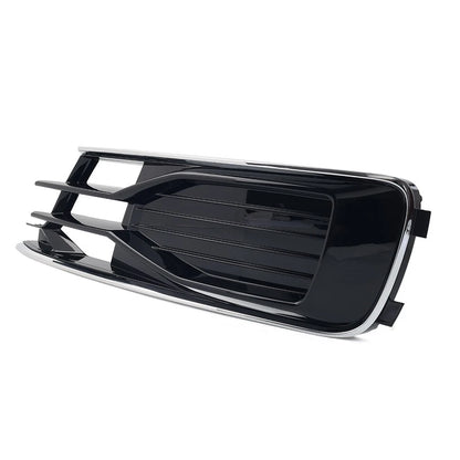 Front Fog Light Grill Cover Chrome Trim for Audi A6 C7 (2014-2018) 1 Pcs