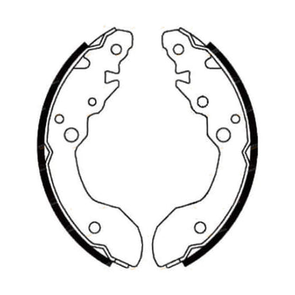 Rear Brake Shoes Set for Suzuki X-90 SZ416 4x4 1.6L (1996-1998)