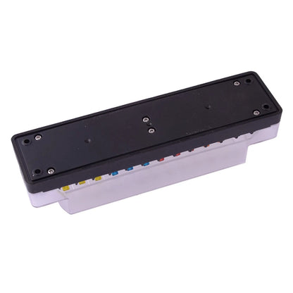 12 Way Fuse Holder for Car, Truck, Bus, Boat - Auto Fuse Box (New)