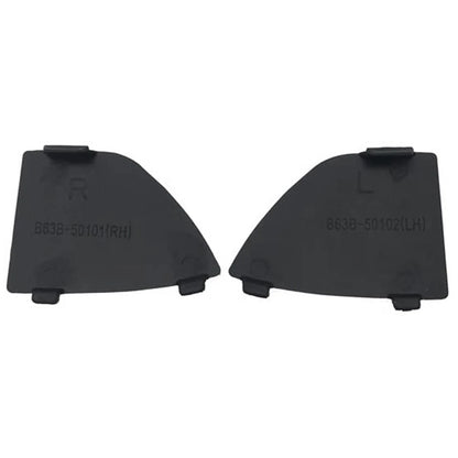 Front Bumper Lower Grille Tow Eye Covers for Mazda 3 (2017-2018)