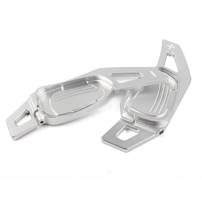 Aluminum Silver Shift Paddle Extensions for Audi A5/S5/SQ5 (2016)