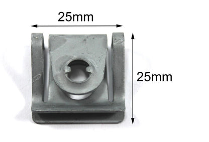 3x Air Filter Dzus Fastener Plate Clip for ITG Pipercross Jenvey