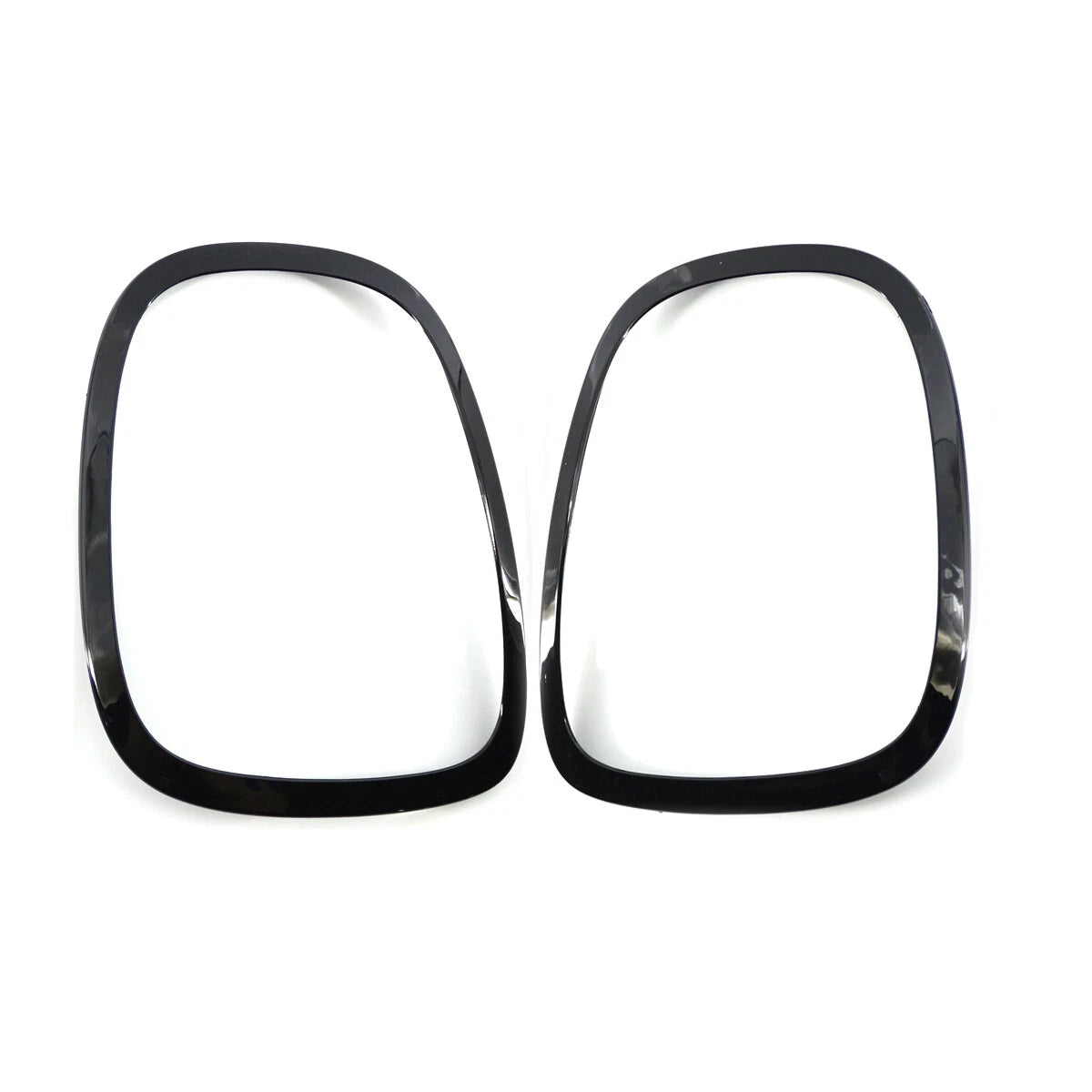 Gloss Black Tail Rear Light Trim Ring for Mini Cooper S F55 F56 F57 (2013–2019)