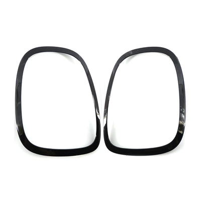 Gloss Black Tail Rear Light Trim Ring for Mini Cooper S F55 F56 F57 (2013–2019)